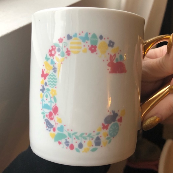 FREE WITH PURCHASE✨ Easter themed initial C Mug - Picture 2 of 4